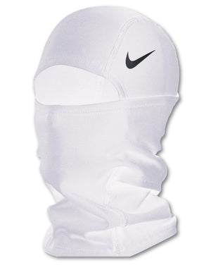Nike PRO Hyperwarm Hydropull Hood Balaclava - Unisex - Dri-Fit Technology (White)