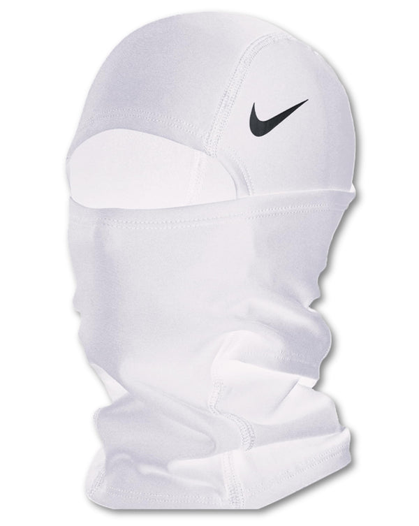 Nike PRO Hyperwarm Hydropull Hood Balaclava - Unisex - Dri-Fit Technology (White)