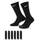 Men's Nike 6-pack Everyday Plus Cushion Crew Training Socks Color: Black Size: 8-12