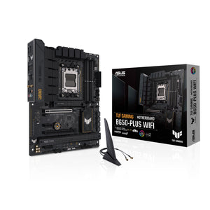 ASUS TUF Gaming B650-PLUS WiFi Motherboard Socket AMD AM5 (Ryzen 7000, ATX, PCIe 5.0, DDR5 Memory, 14 Power Stage, USB 3.1 Gen 2 x 2 Type-C, WiFi6, Aura Sync)