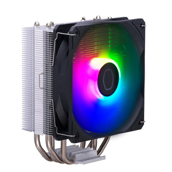 Cooler Master Hyper Spectrum V3 CPU Cooler - 120mm Fan | Support AMD & Intel CPU Socket AM5, AM4 / LGA 1700, 1200, 1151, 1150| PWM Case Fans | 71.93 CFM Airflow | 4 Heat Pipes