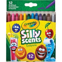 Wholesale Crayola Silly Scents Mini Twistables Crayons Assorted - 24 Packs of 12 Per Carton