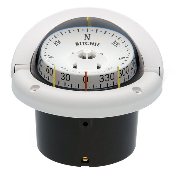Wholesale Ritchie HF-743W Helmsman Compass - Flush Mount - White