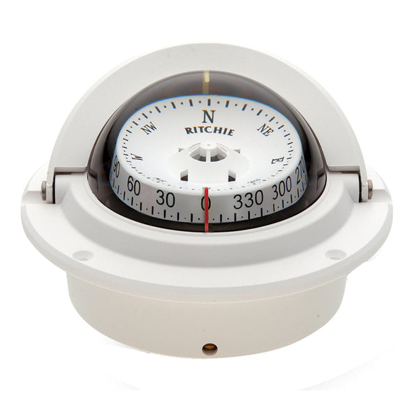 Wholesale Ritchie F-83W Voyager Compass - Flush Mount - White
