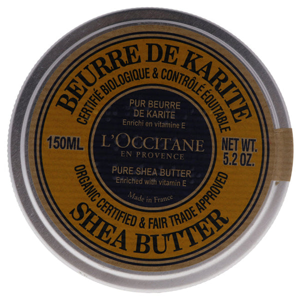 Wholesale Organic Pure Shea Butter by LOccitane for Unisex - 5.2 oz Moisturizer
