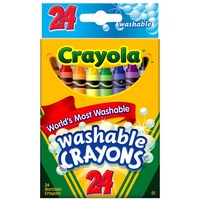 Wholesale Crayola BULK Crayons: Discounts on Crayola Washable Crayons CYO526924 Assorted - 24 / Box