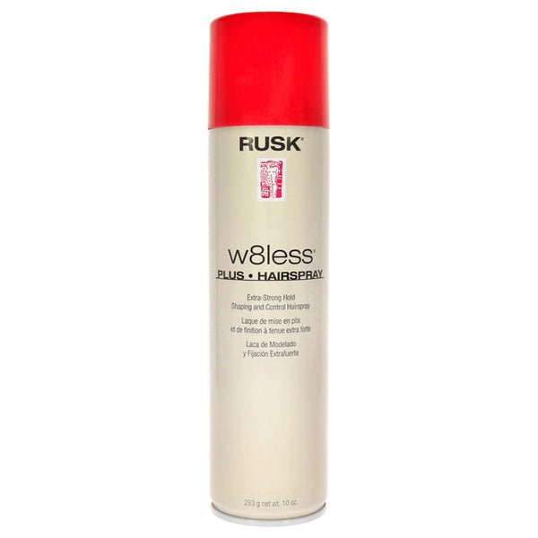 Wholesale W8less Plus Extra Strong Hold Shaping and Control Hairspray by Rusk for Unisex - 10 oz Hair Spray