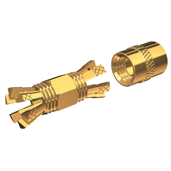 Wholesale Shakespeare PL-258-CP-G Gold Splice Connector For RG-8X or RG-58/AU Coax.