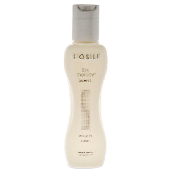 Wholesale Silk Therapy Shampoo - Travel Size by Biosilk for Unisex - 2.26 oz Shampoo