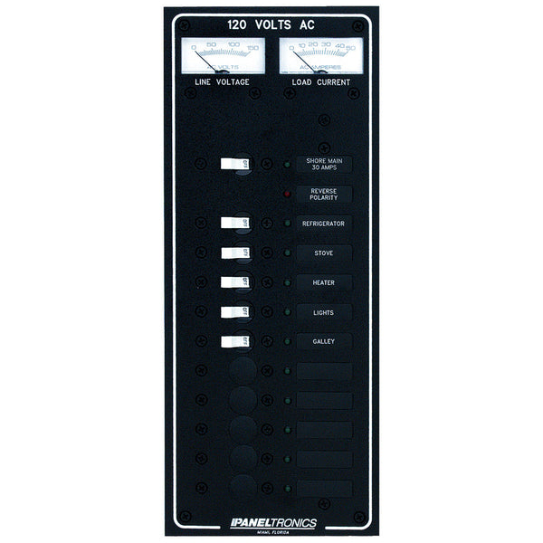Wholesale Paneltronics Standard AC 10 Position Breaker Panel & Main w/LED