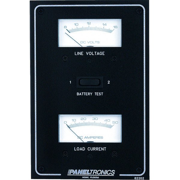 Wholesale Paneltronics Standard DC Meter Panel w/Voltmeter & Ammeter