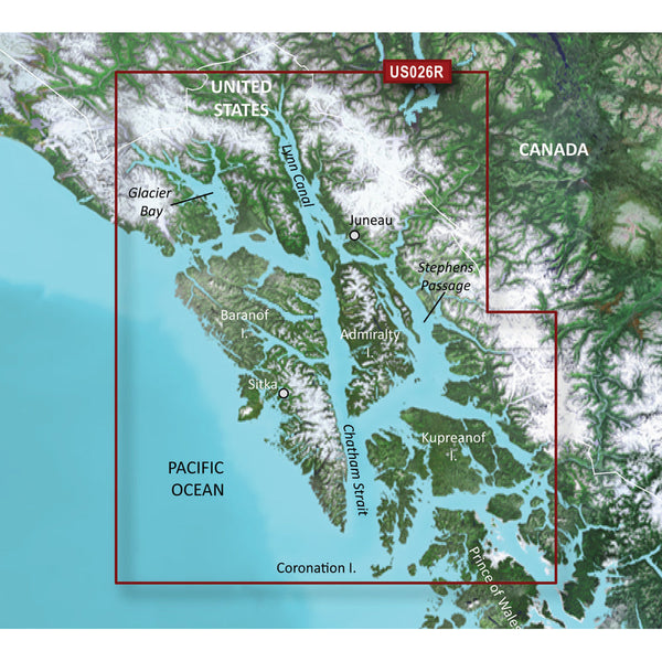 Wholesale Garmin BlueChart® g3 Vision® HD - VUS026R - Wrangell/Juneau/Sitka - microSD™/SD™