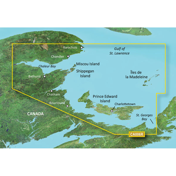 Wholesale Garmin BlueChart® g3 Vision® HD - VCA006R - P.E.I. to Chaleur Bay - SD Card