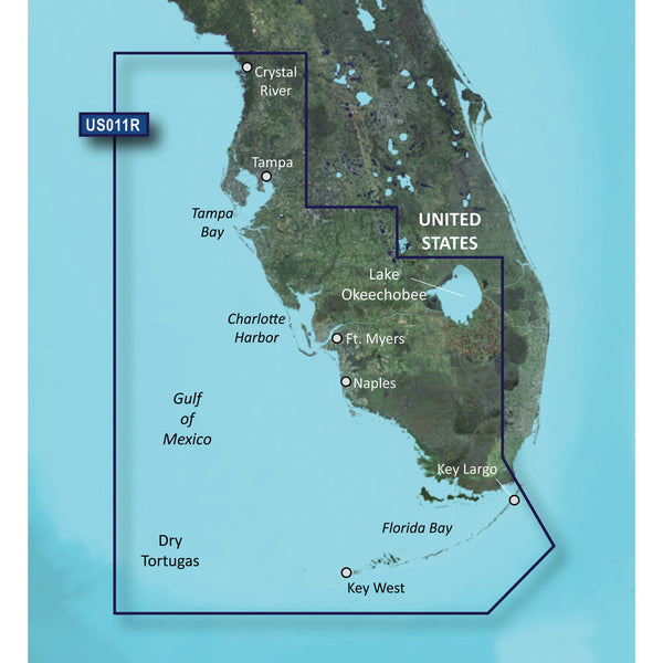 Wholesale Garmin BlueChart® g3 Vision® HD - VUS011R - Southwest Florida - microSD™/SD™