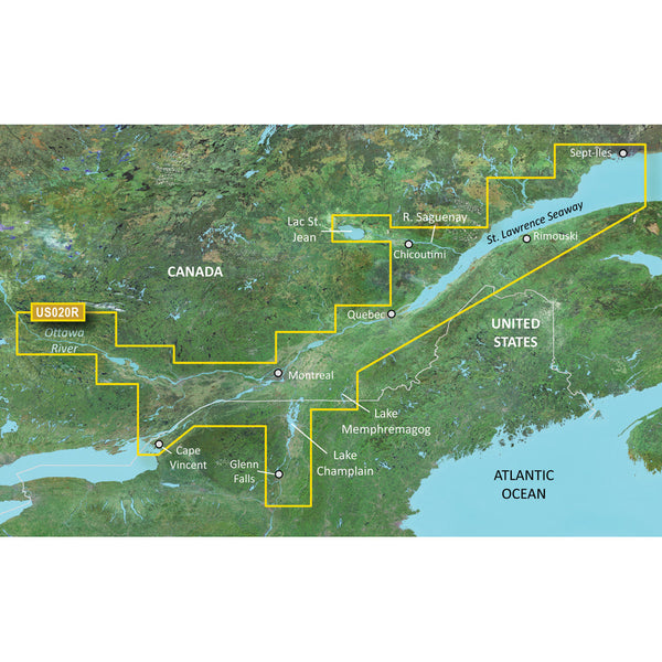Wholesale Garmin BlueChart® g3 Vision® HD - VUS020R - St. Lawrence Seaway - microSD™/SD™