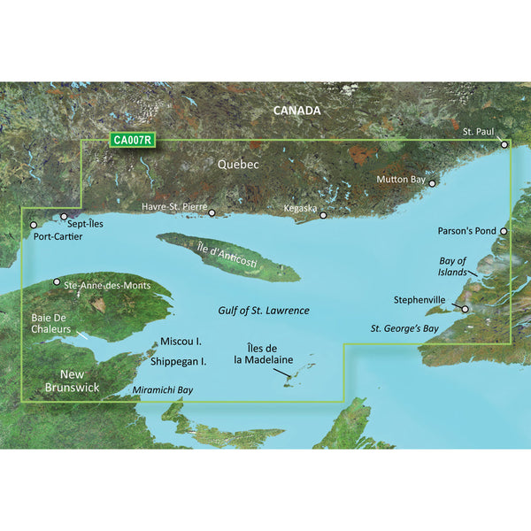 Wholesale Garmin BlueChart® g3 Vision® HD - VCA007R - Les Mechins - St. George's Bay - microSD™/SD™