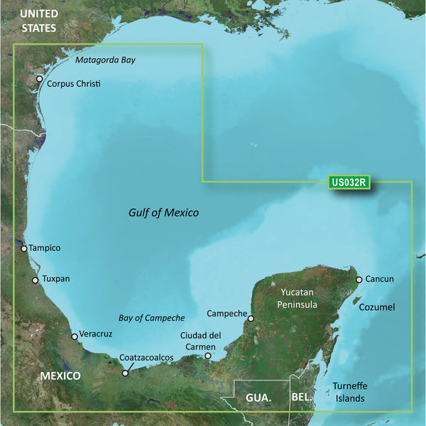 Wholesale Garmin BlueChart® g3 Vision® HD - VUS032R - Southern Gulf of Mexico - microSD™/SD™