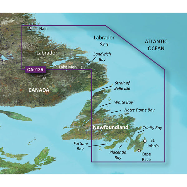 Wholesale Garmin BlueChart® g3 Vision® HD - VCA013R - Labrador Coast - microSD™/SD™