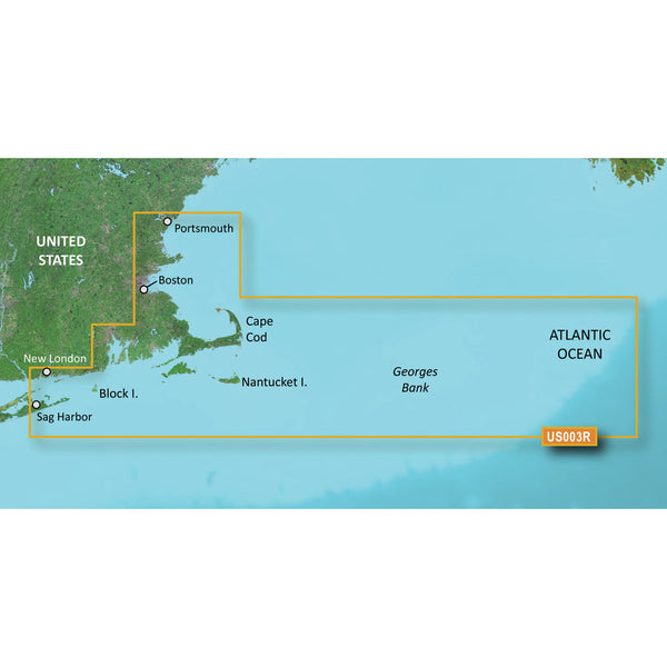 Wholesale Garmin BlueChart® g3 Vision® HD - VUS003R - Cape Cod - microSD™/SD™