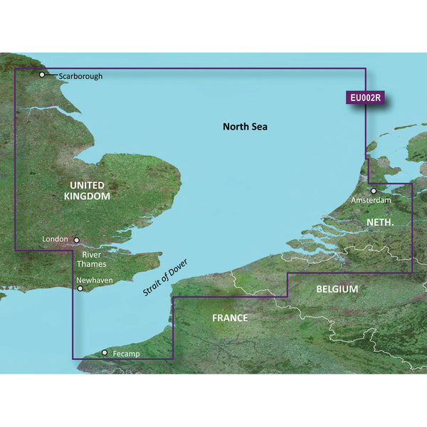 Wholesale Garmin BlueChart® g3 Vision® HD - VEU002R - Dover to Amsterdam & England Southeast - microSD™/SD™
