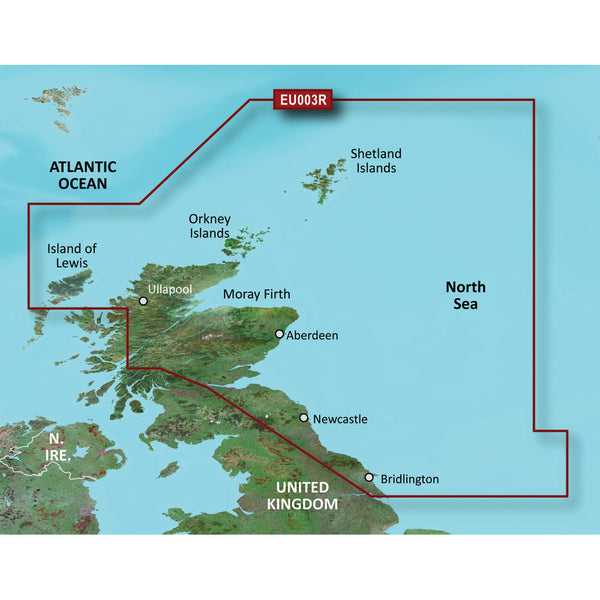 Wholesale Garmin BlueChart® g3 Vision® HD - VEU003R - Great Britain, Northeast Coast - microSD™/SD™