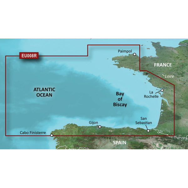 Wholesale Garmin BlueChart® g3 Vision® HD - VEU008R - Bay of Biscay - microSD™/SD™