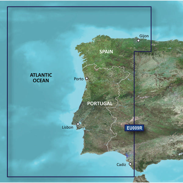 Wholesale Garmin BlueChart® g3 Vision® HD - VEU009R - Portugal & NW Spain - microSD™/SD™