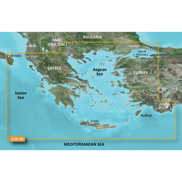 Wholesale Garmin BlueChart® g3 Vision® HD - VEU015R - Aegean Sea & Sea of Marmara - microSD™/SD™