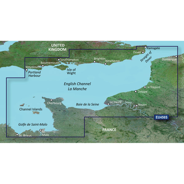 Wholesale Garmin BlueChart® g3 Vision® HD - VEU465S - The Solent & Channel Islands - microSD™/SD™