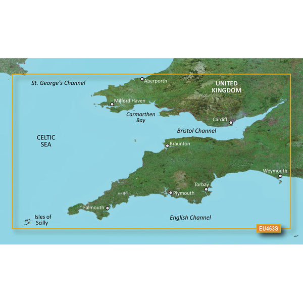 Wholesale Garmin BlueChart® g3 Vision® HD - VEU463S - Bristol Channel & England SW - microSD™/SD™