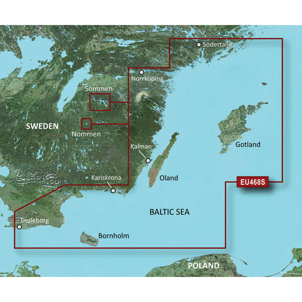 Wholesale Garmin BlueChart® g3 Vision® HD - VEU468S - Södertälje to Trelleborg - microSD™/SD™