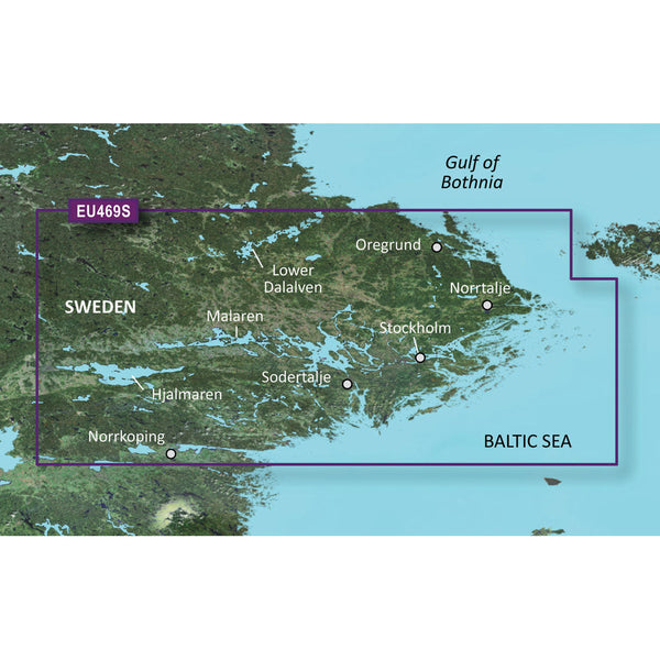 Wholesale Garmin BlueChart® g3 Vision® HD - VEU469S - Stockholm & Mälaren - microSD™/SD™