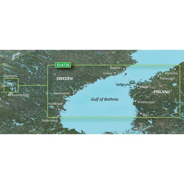 Wholesale Garmin BlueChart® g3 Vision® HD - VEU472S - Gulf of Bothnia, Center - microSD™/SD™