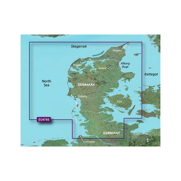 Wholesale Garmin BlueChart® g3 Vision® HD - VEU474S - Alborg to the Eider - microSD™/SD™