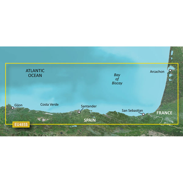 Wholesale Garmin BlueChart® g3 Vision® HD - VEU485S - Fuenterrabia to Gijon - microSD™/SD™