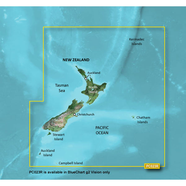 Wholesale Garmin BlueChart® g3 Vision® HD - VPC023R - New Zealand - microSD™/SD™
