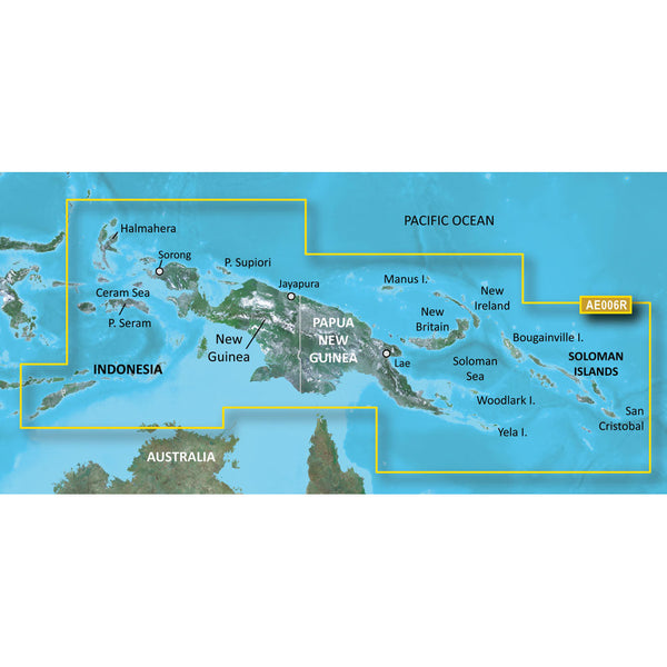 Wholesale Garmin BlueChart® g3 Vision® HD - VAE006R - Timor Leste/New Guinea - microSD™/SD™
