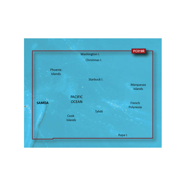 Wholesale Garmin BlueChart® g3 Vision® HD - VPC019R - Polynesia - microSD™/SD™