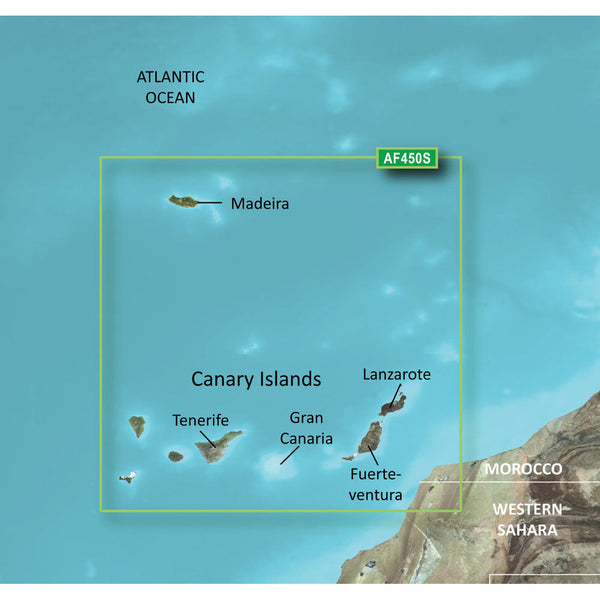 Wholesale Garmin BlueChart® g3 Vision® HD - VAF450S - Madeira & Canary Islands - microSD™/SD™