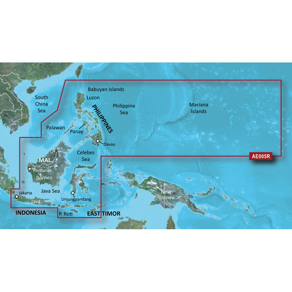 Wholesale Garmin BlueChart® g3 Vision® HD - VAE005R - Philippines - Java Mariana Is. - microSD™/SD™