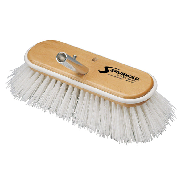 Wholesale Shurhold 10" Polypropylene Stiff Bristle Deck Brush