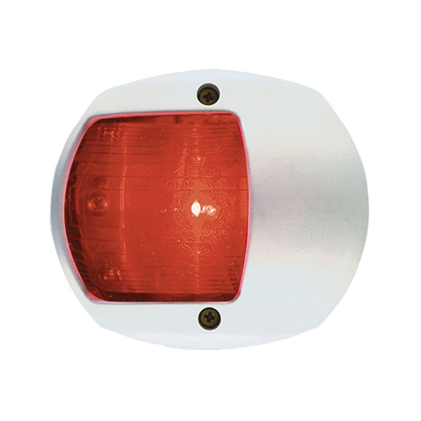 Wholesale Perko LED Side Light - Red - 12V - White Plastic Housing