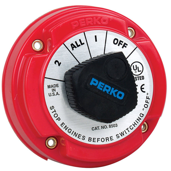 Wholesale Perko 8503DP Medium Duty Battery Selector Switch w/Alternator Field Disconnect w/o Key Lock