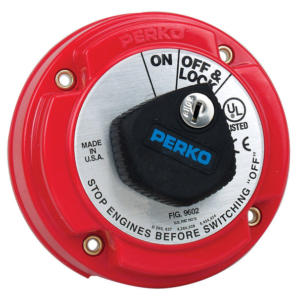 Wholesale Perko Medium Duty Main Battery Disconnect Switch w/Key Lock