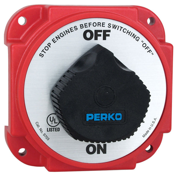 Wholesale Perko 9703DP Heavy Duty Battery Disconnect Switch w/ Alternator Field Disconnect
