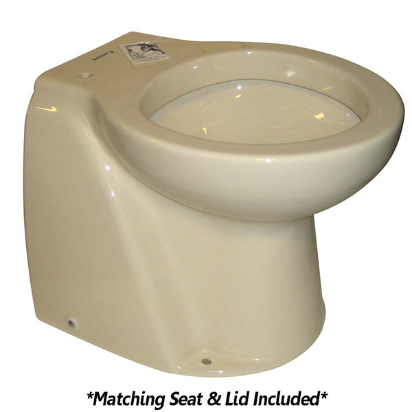 Wholesale Raritan Atlantes Freedom® w/Vortex-Vac - Household Style - Bone - Remote Intake Pump - Momentary Handle - 12v