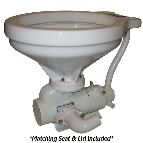 Wholesale Raritan Crown Head™ Hi-Boy - White - Household Style - 90° Discharge - 12v