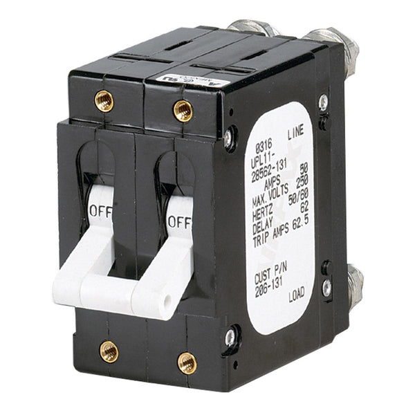 Wholesale Paneltronics 'C' Frame Magnetic Circuit Breaker - 60 Amp - Double Pole - White