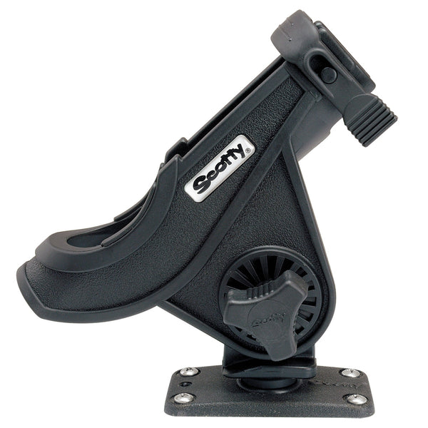 Wholesale Scotty 281 Bait Caster/Spinning Rod Holder w/244 Flush Deck Mount - Black