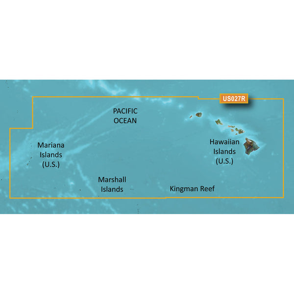 Wholesale Garmin BlueChart® g3 HD - HXUS027R - Hawaiian Islands - Mariana Islands - microSD™/SD™